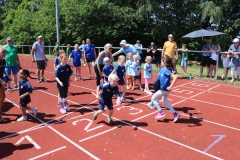 50-Meter-Pendelstaffel