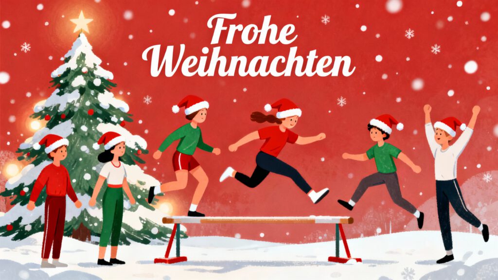 Wir wünschen allen ein frohes Fest sowie ein gesundes, sportliches Jahr 2026!